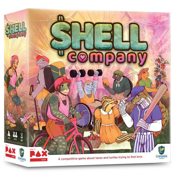 Lynnvander Productions Lynnvander Studios Shell Company Strategy Board Game 2-6