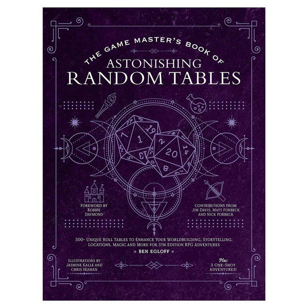 Media Lab D&d 5e Game Master's Book of Astonishing Random Tables
