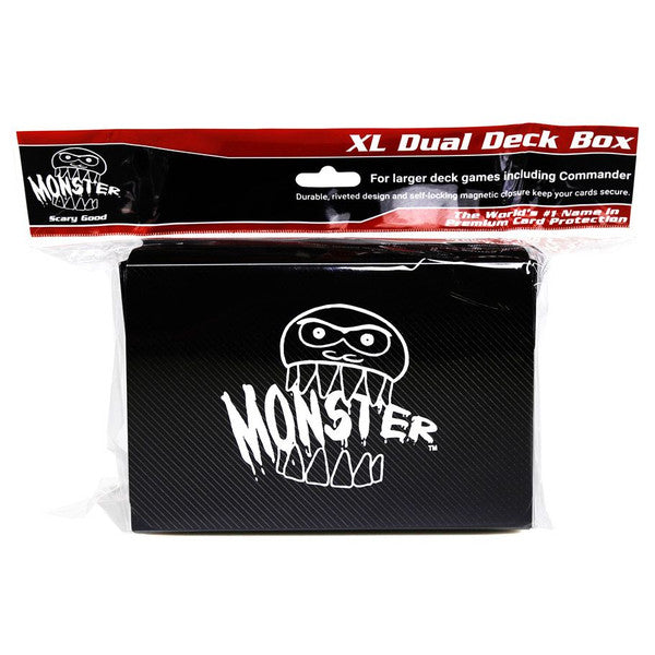 Monster Protectors Deck Box XL Double Black Main image