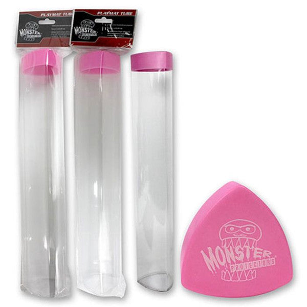 Monster Protectors Pokemon Playmat Tube Prism Pink Main image