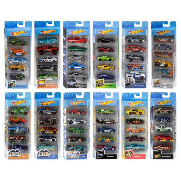 Mattel, Inc. Mattel Inc Hot Wheels 5 Pack Assortment 12 Cars Main image