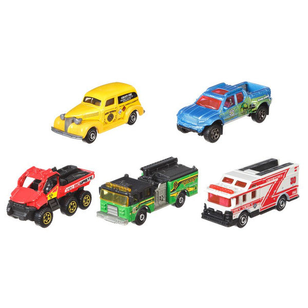 Mattel, Inc. Mattel Inc Matchbox 5 Pack Assortment Die-Cast Toy Cars More
