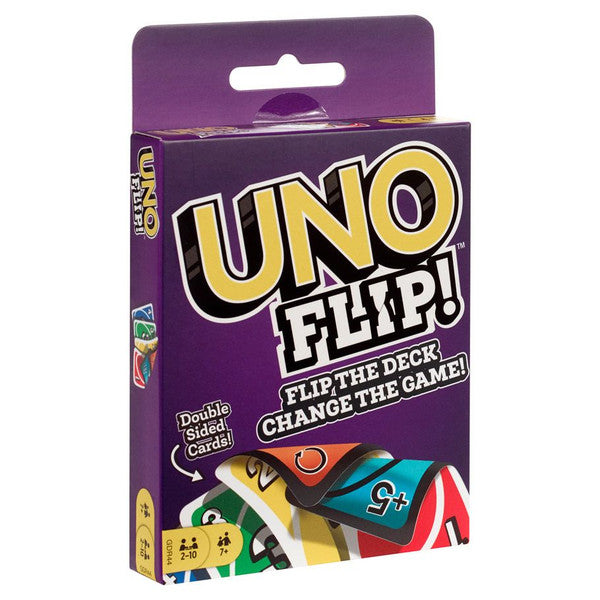 Mattel, Inc. Mattel Uno Flip Card Game Double Sided Deck Special Twists