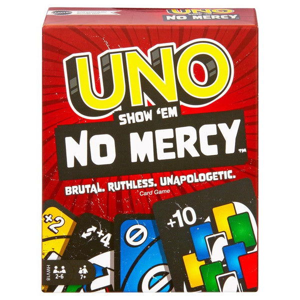 Mattel, Inc. Mattel Inc Uno Show Em No Mercy Card Game Tougher Penalties