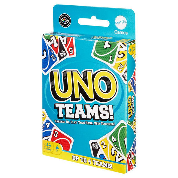 Mattel, Inc. Mattel Inc Uno Teams Card Game Family Use