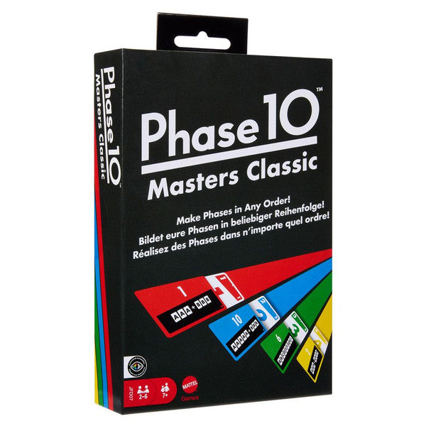 Mattel, Inc. Mattel Phase 10 Masters Classic Card Game Refresh