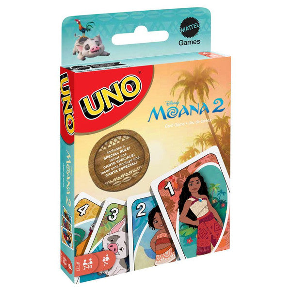 Mattel, Inc. Mattel Inc. Uno Moana Card Game