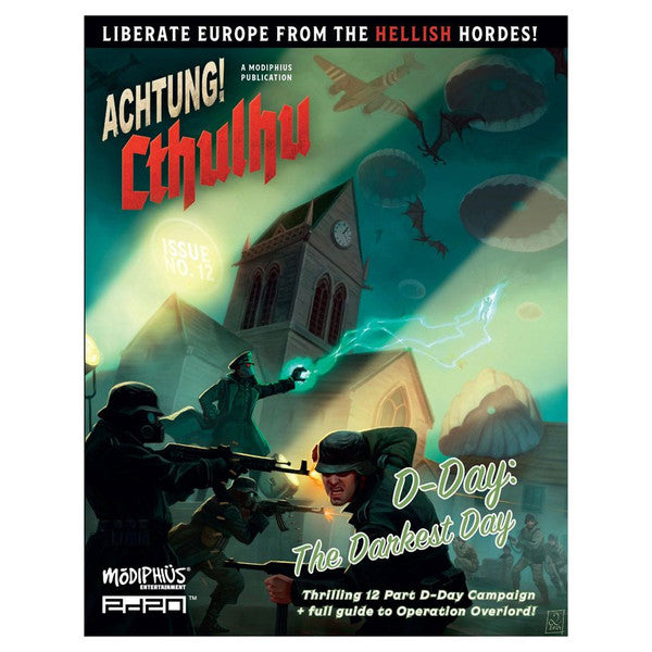 Modiphius Entertainment Achtung Cthulhu 2d20 D Day Darkest Day