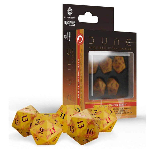 Modiphius Entertainment Dune Rpg Dice Set Multicolor Main image