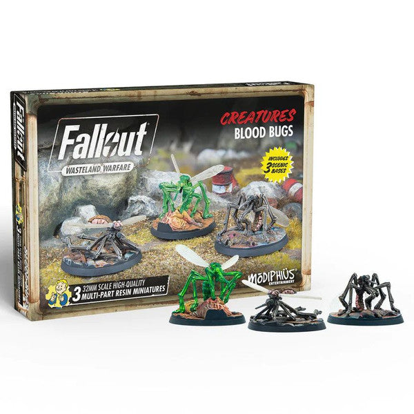 Modiphius Entertainment Fallout Wasteland Warfare Creatures Blood Bugs Tabletop Main image