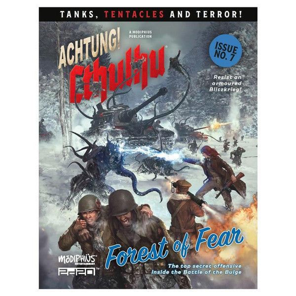 Modiphius Entertainment Achtung Cthulhu 2d20 Forest of Fear Main image