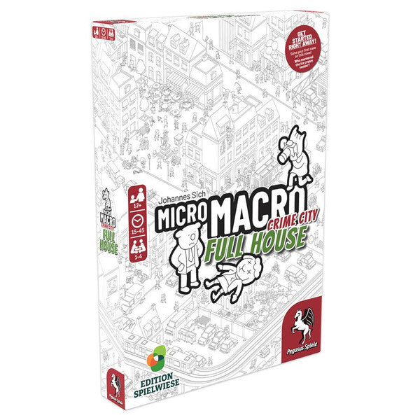 Pegasus Spiele Game Micromacro Crime City Full House Main image