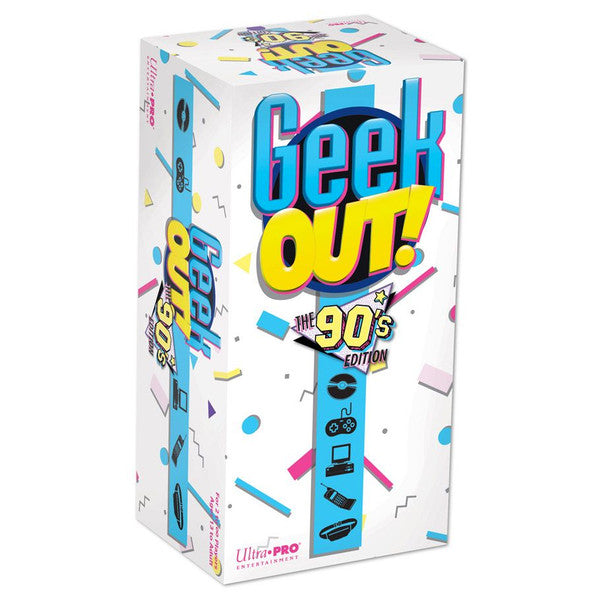 Playroom Entertainment Geek Out 90s Edition Pop Culture Trivia Game