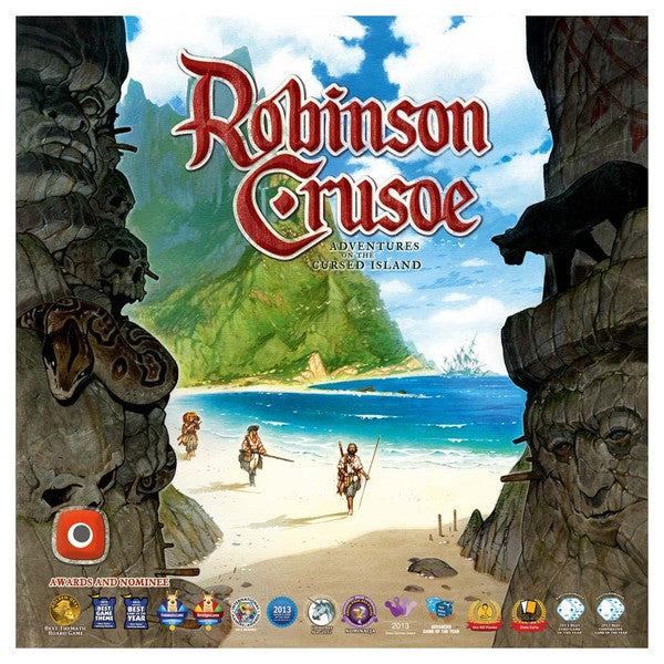 Portal Games Robinson Crusoe 2nd Edition Adventures Board Game Main image