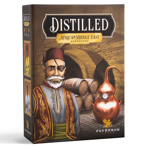 Paverson Games Distilled Africa Middle East Expansion Strategy Card Game Main image
