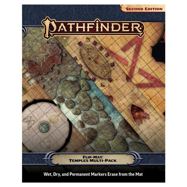 Paizo, Inc. Paizo Pathfinder Flip-Mat Temples Multi-Pack