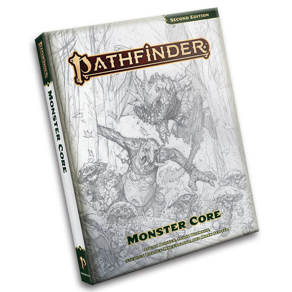 Paizo, Inc. Paizo Inc Pathfinder Monster Core Sketch Cover Edition