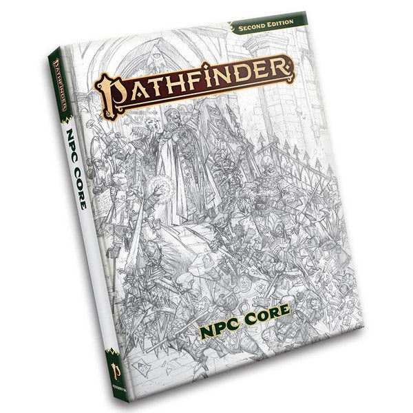 Paizo, Inc. Paizo Inc Pathfinder 2e Npc Core Sketch Cover