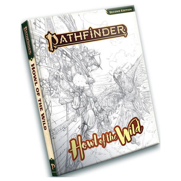 Paizo, Inc. Paizo Inc Pathfinder 2e Howl of the Wild Sketch Cover Edition