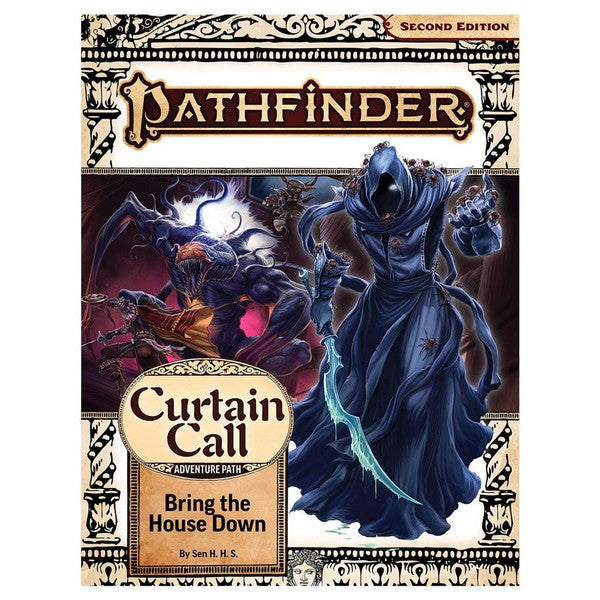 Paizo, Inc. Paizo Inc Pathfinder 2e Adventure Path Bring the House Down Curtain