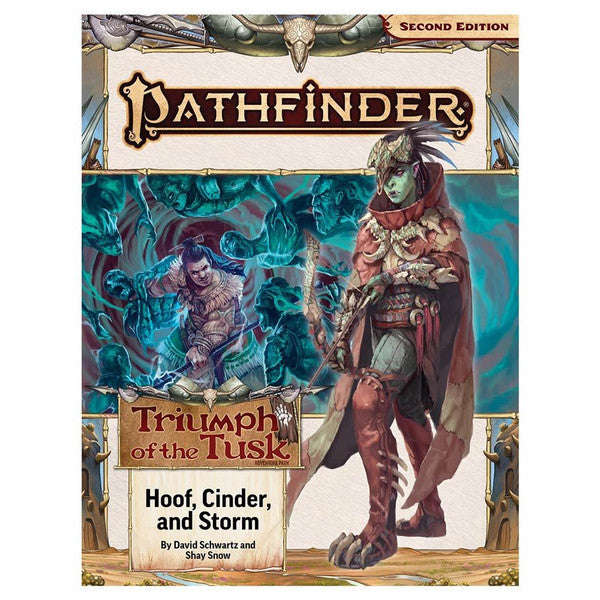 Paizo, Inc. Paizo Inc Pathfinder 2e Adventure Path Hoof Cinder and Storm Triumph Main image