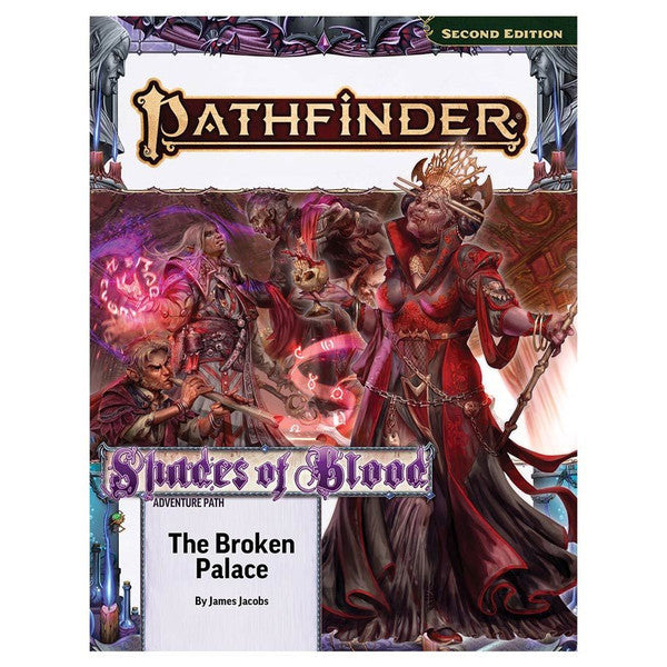 Paizo, Inc. Paizo Inc Pathfinder 2e Adventure Path Broken Palace Shades of Blood Main image