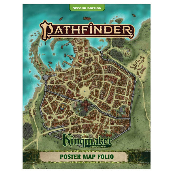 Paizo, Inc. Paizo Inc Pathfinder 2e Kingmaker Poster Map Folio