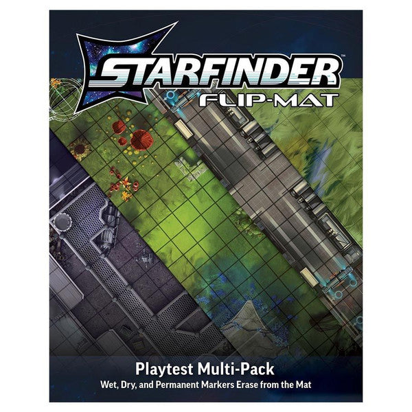 Paizo, Inc. Paizo Inc Starfinder 2e Flip-Mat Second Edition Playtest Multi-Pack Main image