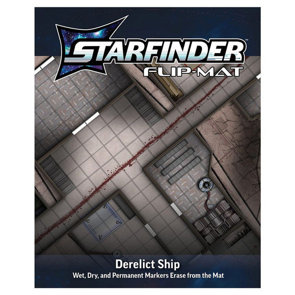 Paizo, Inc. Paizo Inc Starfinder 2e Flip Mat Derelict Starships Starships