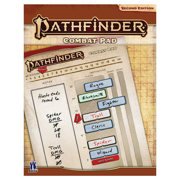Paizo, Inc. Paizo Inc. Pathfinder Combat Pad Initiative Tracker