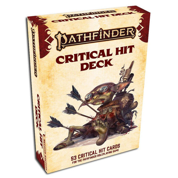 Paizo, Inc. Paizo Inc. Pathfinder Critical Hit Deck 52 Cards