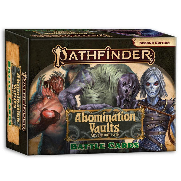 Paizo, Inc. Paizo Inc. Pathfinder Abomination Vaults Battle Cards