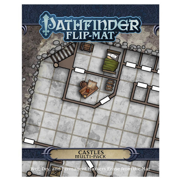 Paizo Pathfinder Flipmat : Castles Multipack By Stephen Radneymacfarland And Jas