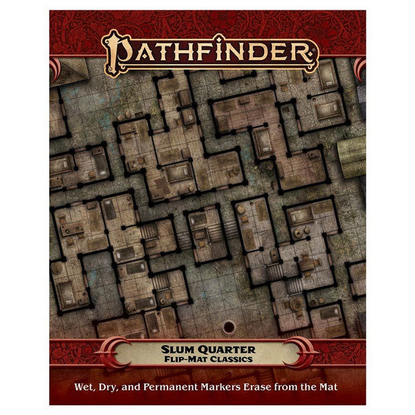 Paizo, Inc. Paizo Inc Pathfinder Quarter Slum Flip-Mat Classics