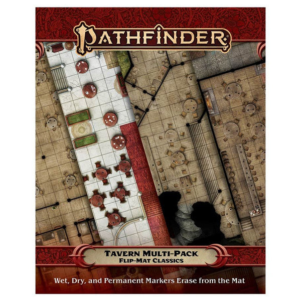 Paizo, Inc. Paizo Inc Pathfinder Tavern Multi-Pack Flip-Mat Classics 2e