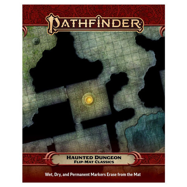 Paizo, Inc. Paizo Inc Pathfinder Haunted Dungeon Flip-Mat Classics