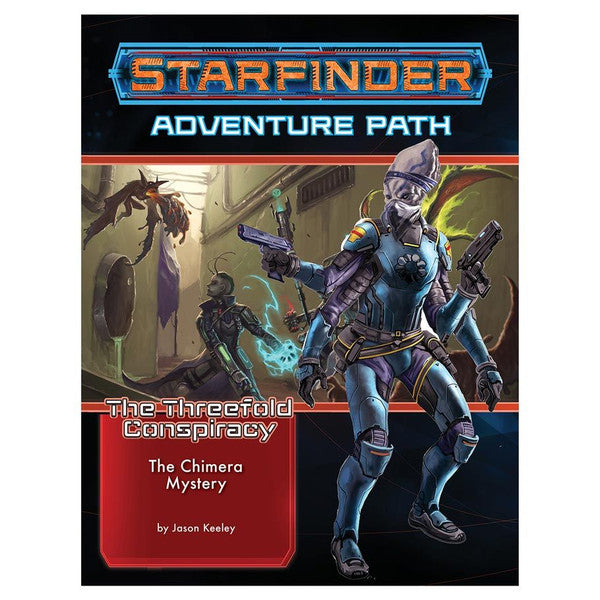 Paizo, Inc. Paizo Starfinder Adventure Path Chimera Mystery The Threefold Conspi