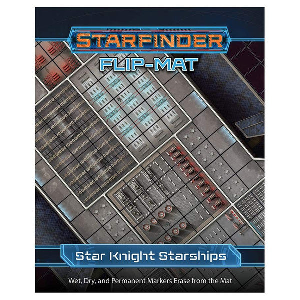 Paizo, Inc. Paizo Inc Starfinder Flip Mat Star Knight Starships
