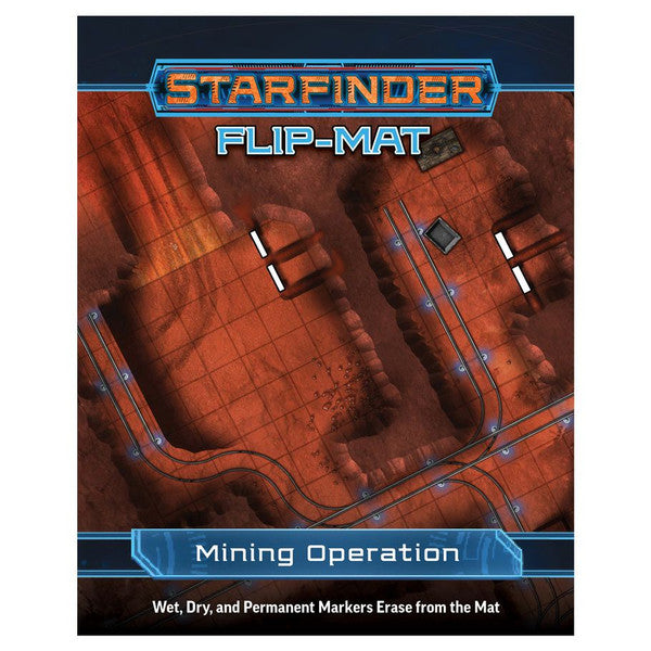 Paizo, Inc. Paizo Inc Starfinder Flip Mat Mining Operation