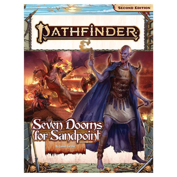 Paizo, Inc. Paizo Inc Pathfinder 2e Adventure Path Seven Dooms for Sandpoint Sof