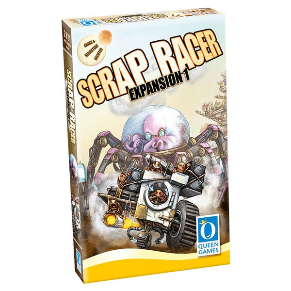 Queen Games Scrap Racer Expansion 1 Board Game Main image