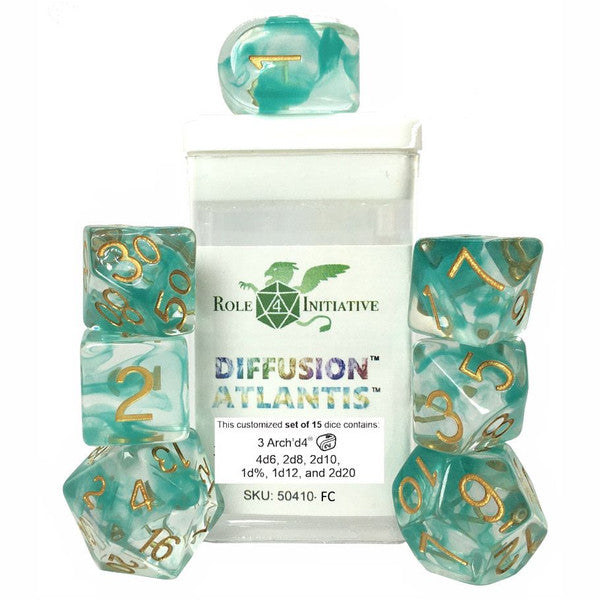 Role 4 Initiative Arch'd4 Diffusion Atlantis 7-Set with Balance'd20