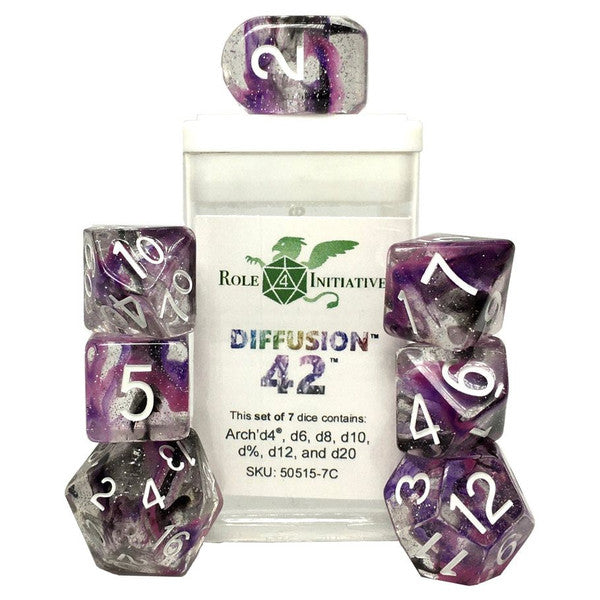Role 4 Initiative Arch'd4 7-Set Diffusion Forty Two Dice Main image