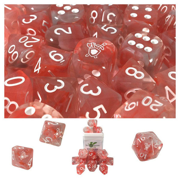 Role 4 Initiative 15-Set Diffusion Fighter's Resolve Dice Symbols