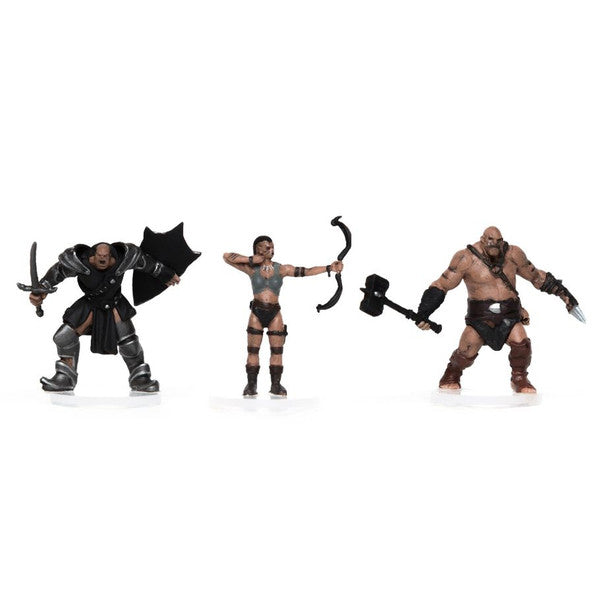 Role 4 Initiative Pathfinder Miniatures Orcs 3 Set Archer Paladin Battlemaster