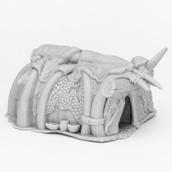 Reaper Miniatures Runehorn Hut Bones Black 25mm Heroic Scale