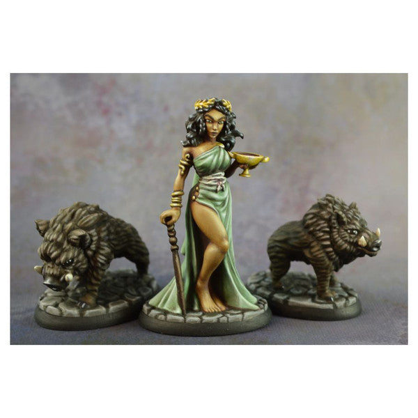 Reaper Miniatures Circe and Pigs Bones Black Main image