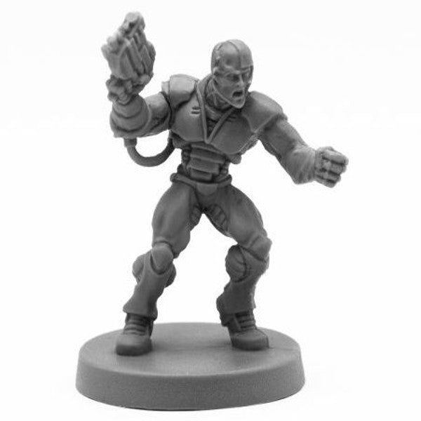 Reaper Miniatures Bones Black Keryx Cyborg Assassin Scale Mini Main image