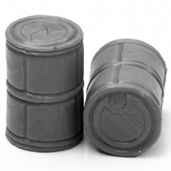 Reaper Miniatures Bones Black Sci Fi Barrels Miniature 25mm Scale 2 Pack