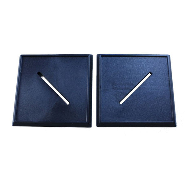 Reaper Miniatures Plastic 40mm Square Slotted Bases 6 Pack Main image